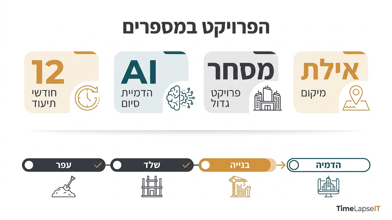 הפרויקט במספרים