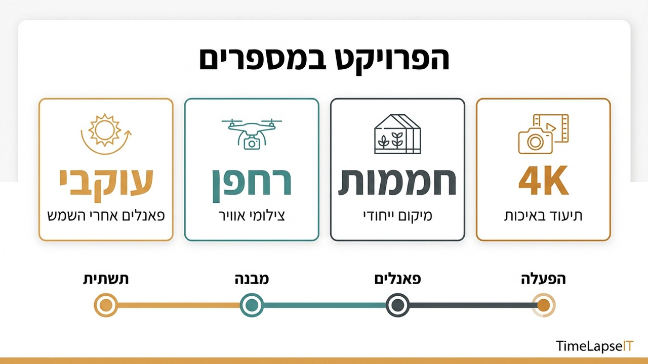 הפרויקט במספרים