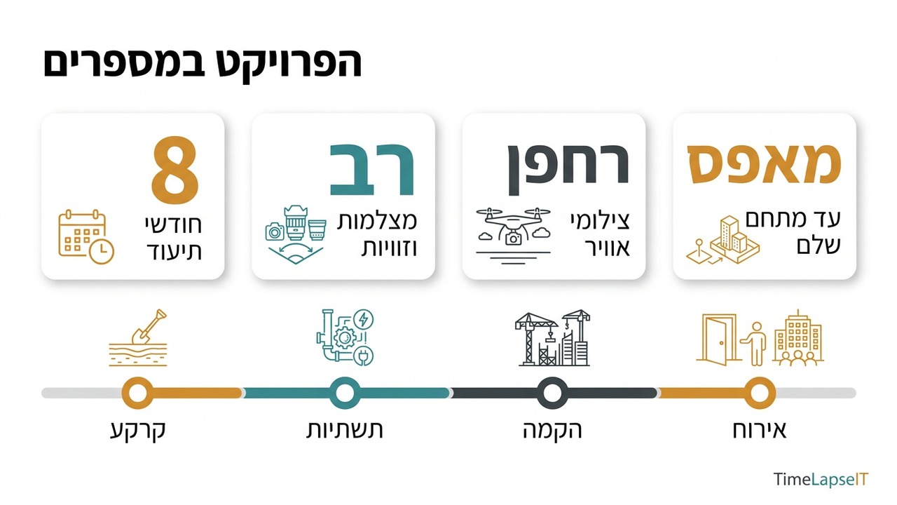 הפרויקט במספרים