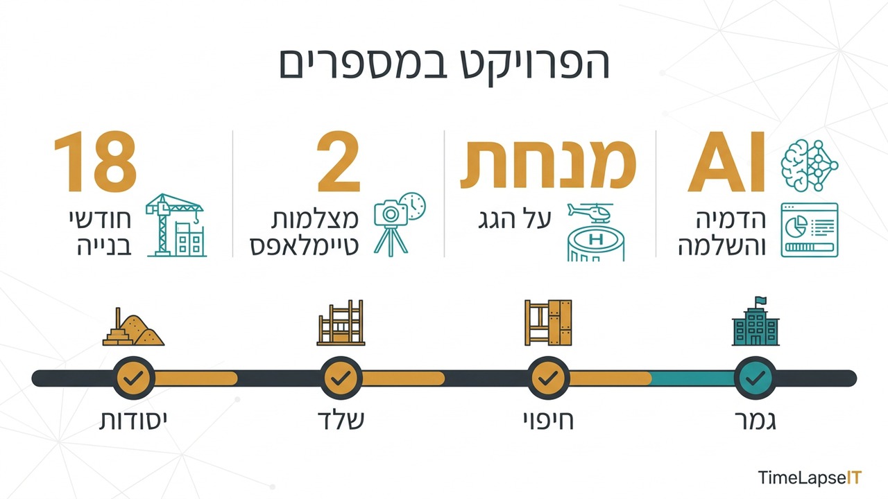 הפרויקט במספרים