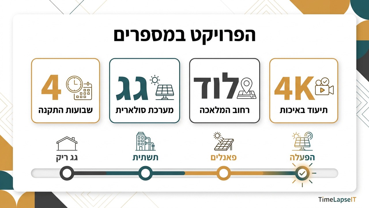 הפרויקט במספרים