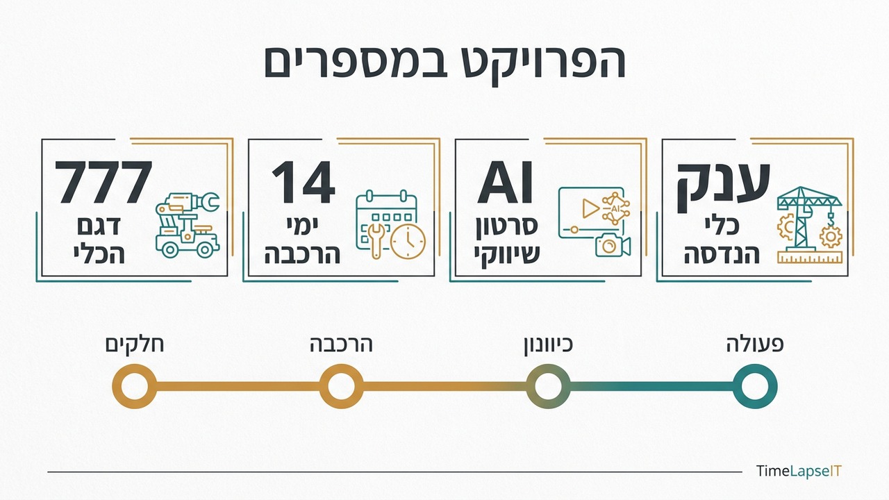 הפרויקט במספרים