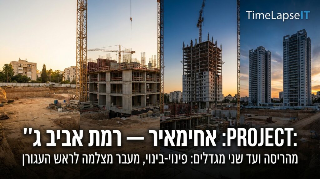 טיימלאפס לפינוי בינוי