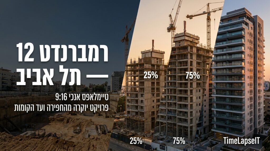 טיימלאפס אנכי לרשתות