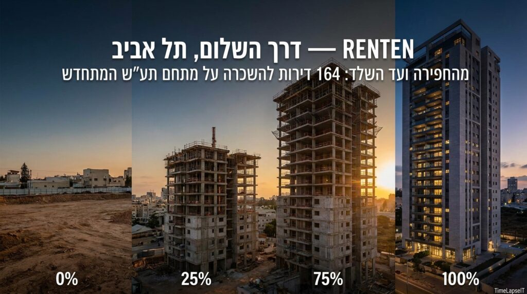 טיימלאפס לדיור להשכרה