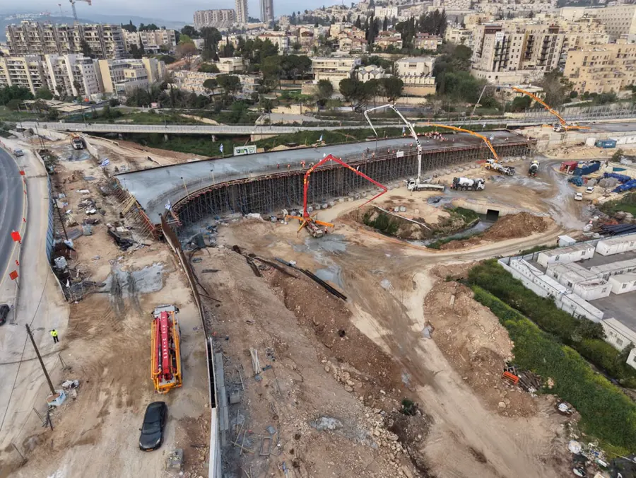 פנורמה של המחלף